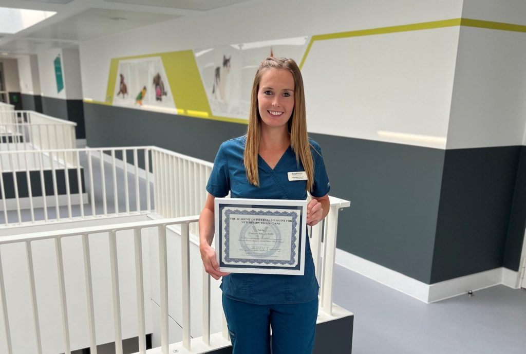 Southfields’ Charlotte Joins Veterinary Nursing Elite Southfields